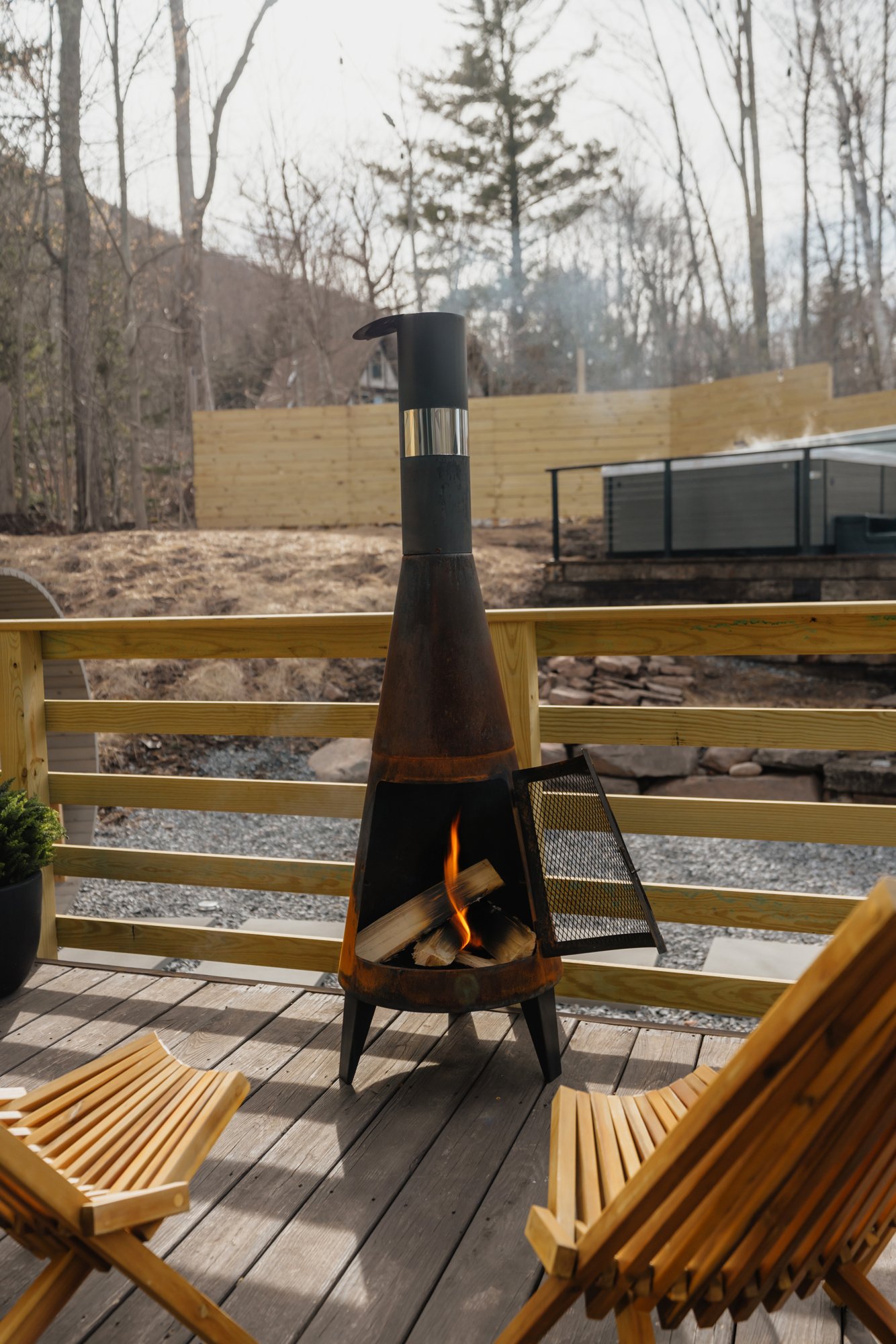 Porch Chiminea