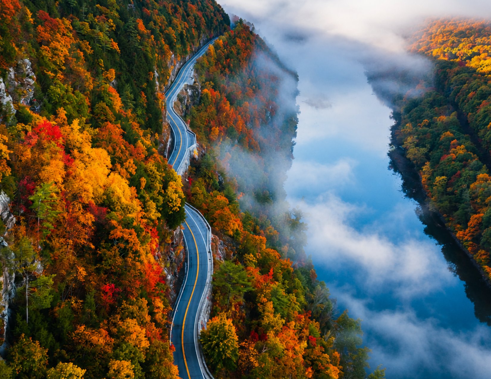 The Catskills in autumn