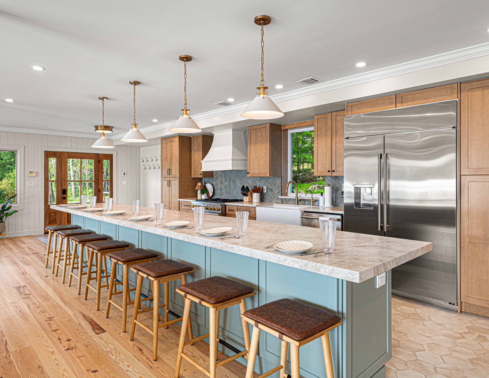 The kitchen